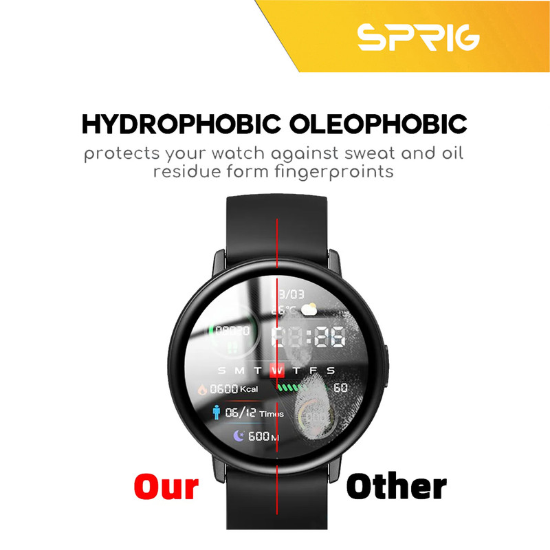 محافظ صفحه نمایش نانو اسپریگ مدل SPG مناسب برای ساعت هوشمند شیائومی Mi Watch بسته سه عددی - با بهترین کیفیت
