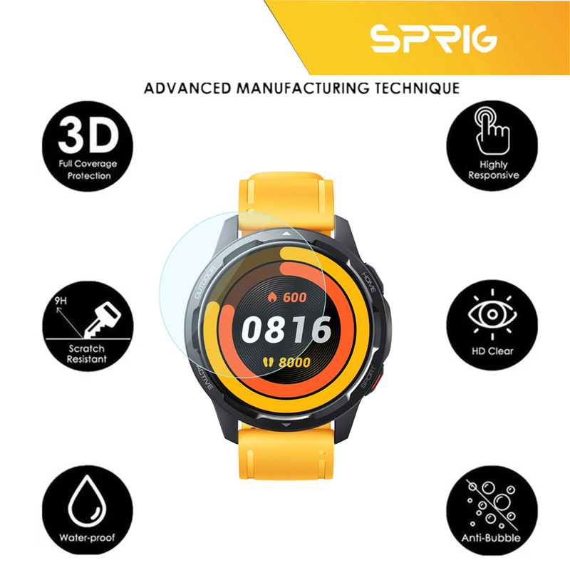 محافظ صفحه نمایش اسپریگ مدل SPG مناسب برای ساعت هوشمند سامسونگ Galaxy Watch 3 45mm - با بهترین کیفیت