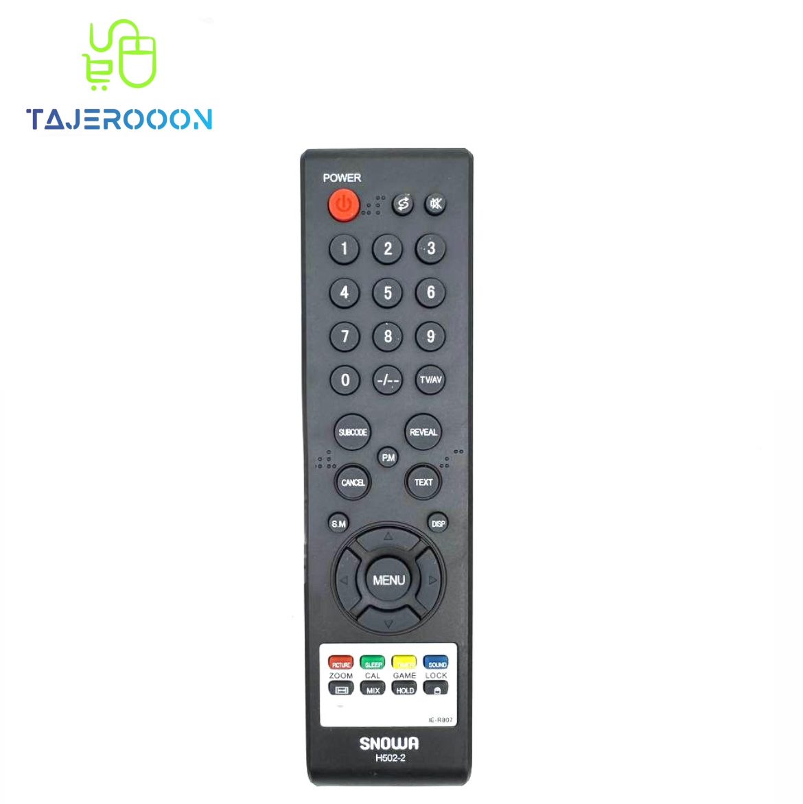 ریموت کنترل تلوزیون SNOWA اسنوا H502-2