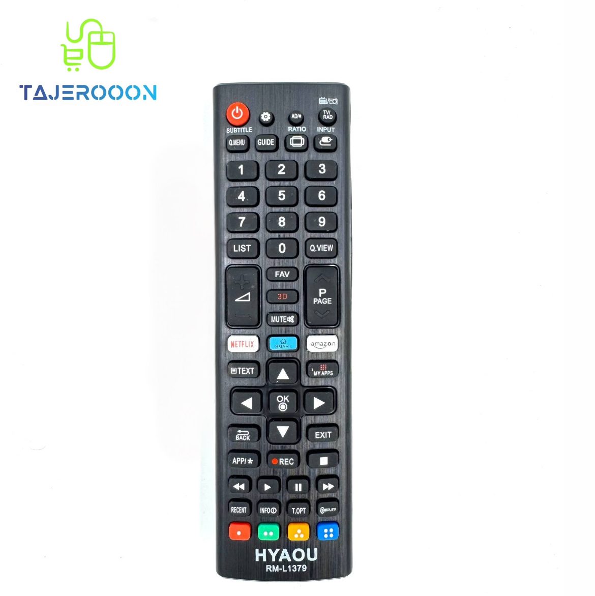 ریموت کنترل تلویزیون الجی اینترنت دار 1379