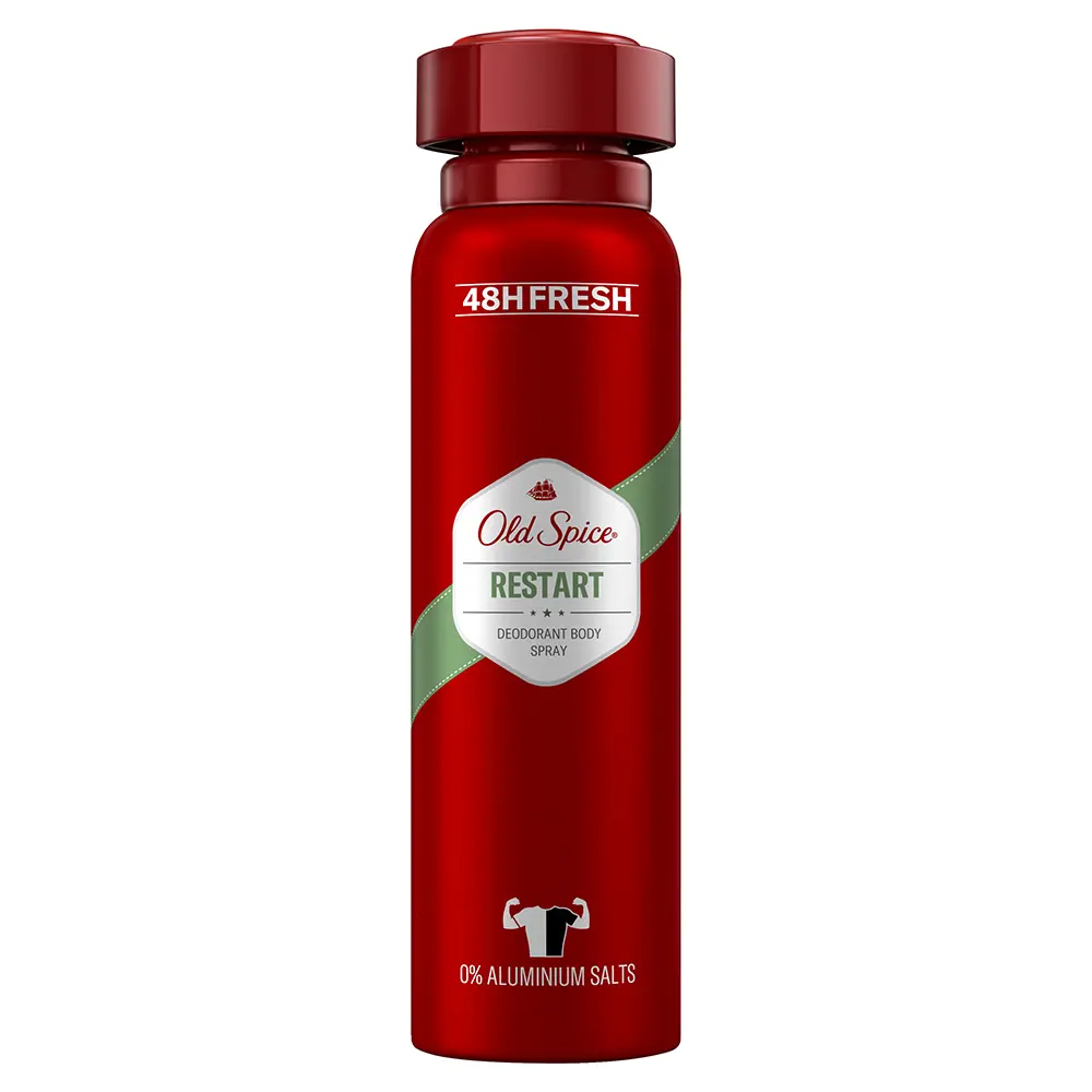 اسپری دئودورانت اولد اسپایس Old Spice Restart حجم 150 میل