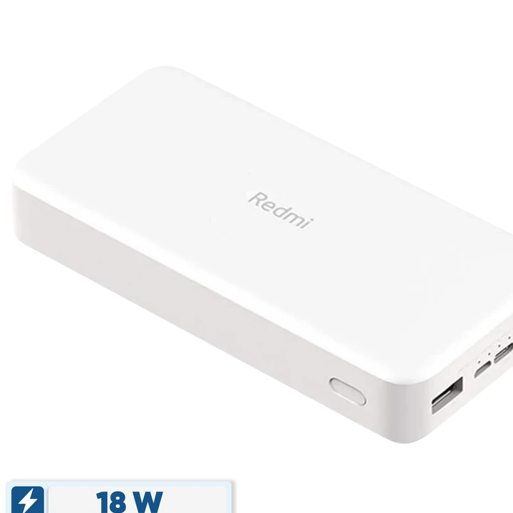 پاوربانک شیائومی Redmi ظرفیت 20000 میلیآمپرساعت مدل PB200LZM شارژ سریع 18 وات