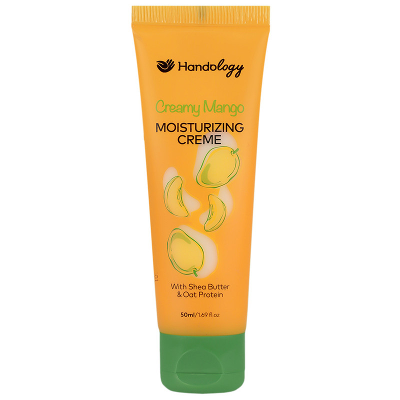 کرم مرطوب کننده دست و صورت هندولوژی مدل Mango مناسب برای انواع پوست حجم 50 میلی لیتر