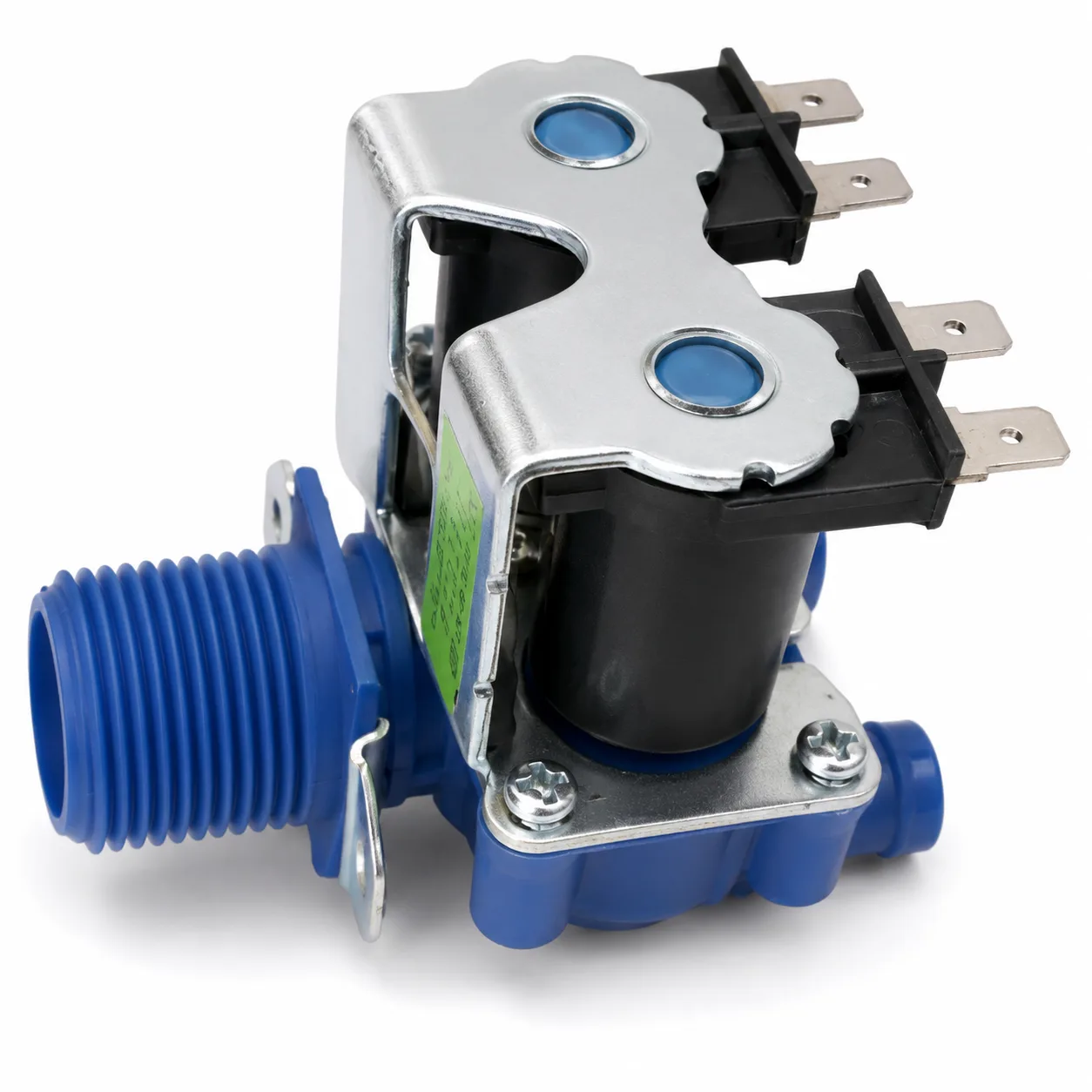 شیربرقی دوقلو 12 ولت لباسشویی (دو خروجی - DC 12V)