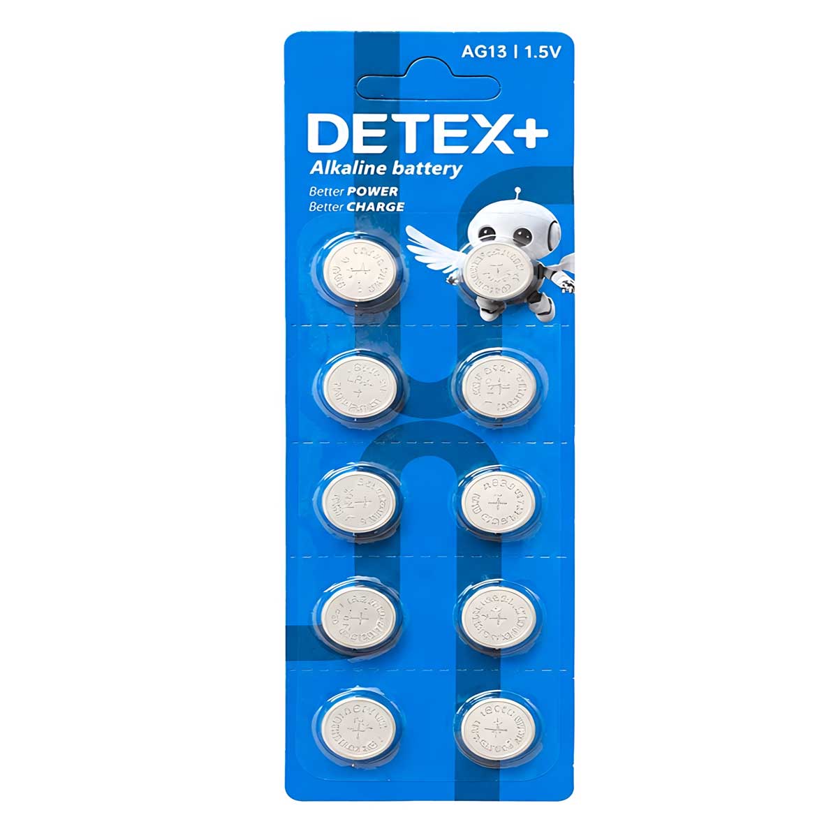 باتری AG13 بسته 10 عددی +DETEX