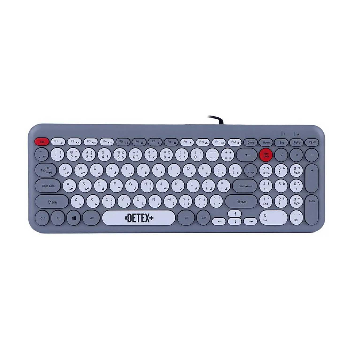 کیبورد سیم دار DETEX DK-703