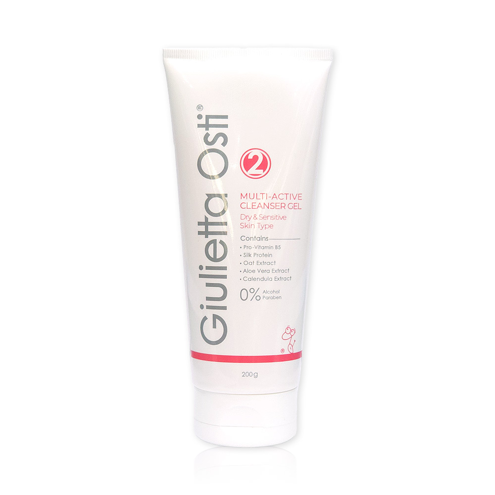 ژل شستشوی صورت پوست خشک جولیتا اُستی – 200ml