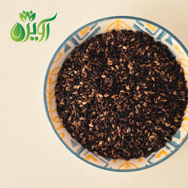 کنجد سیاه شسته شده