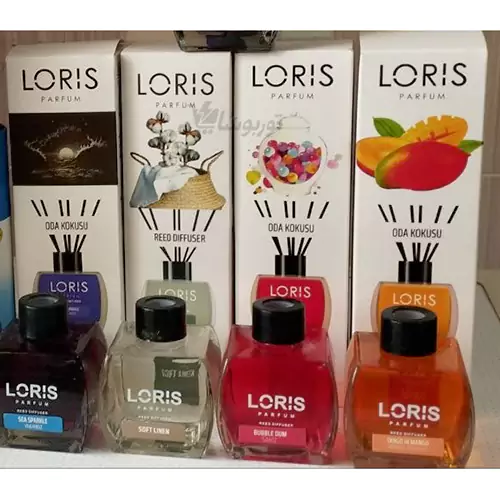 ست خوشبوکننده هوا لوریس Loris مدل Spring Breeze با چوبهای پخشکننده