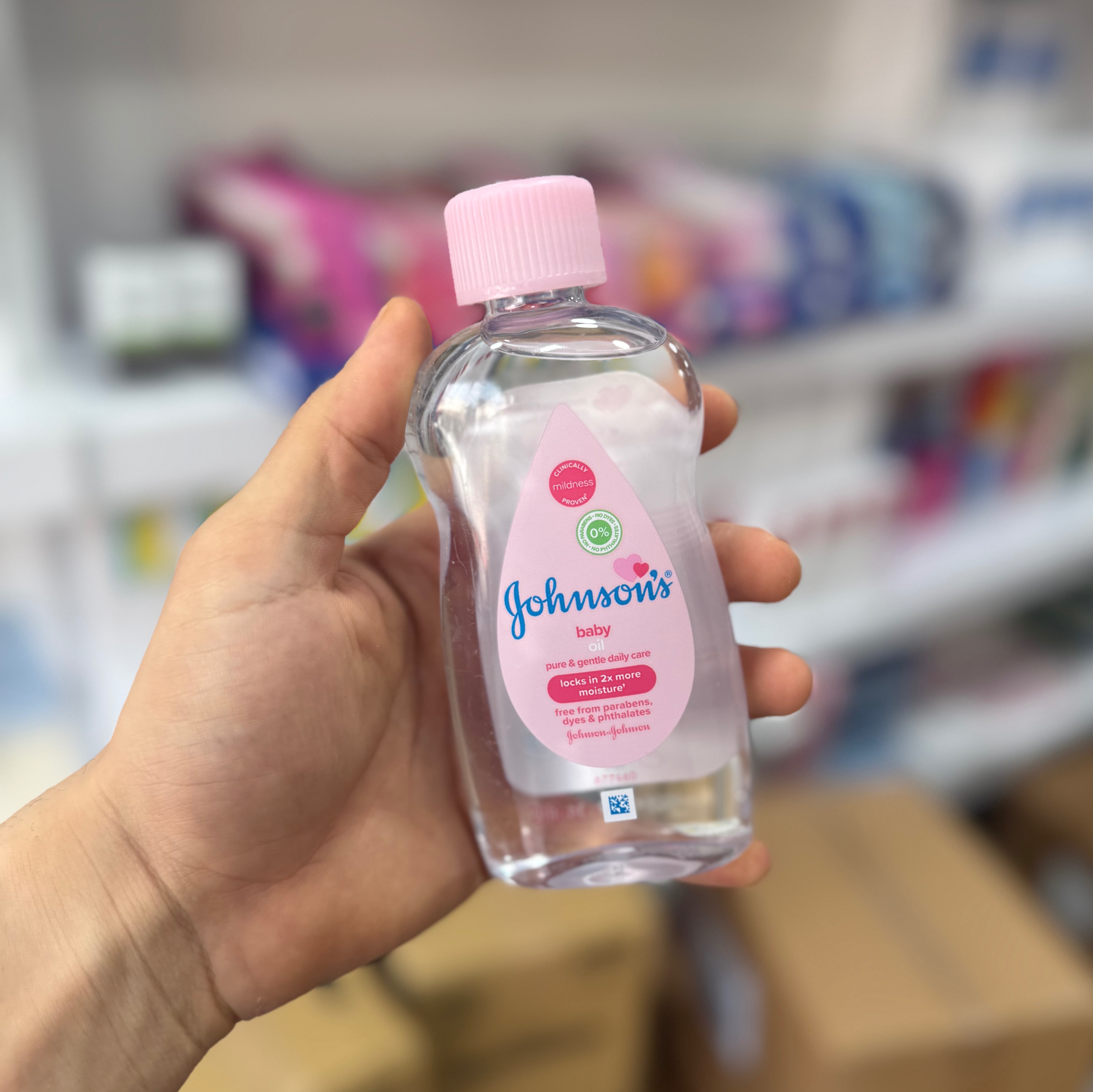 روغن بچه جانسون اصلی 