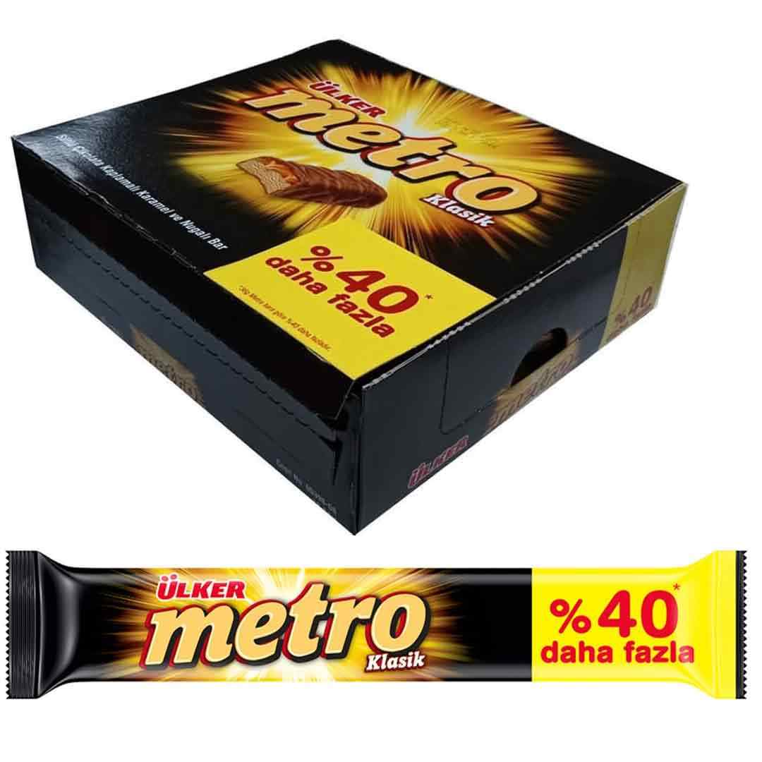 شکلات مترو دوبل 18 عددی(به ضمانت اصل بودن محصول و تاریخ محصول)