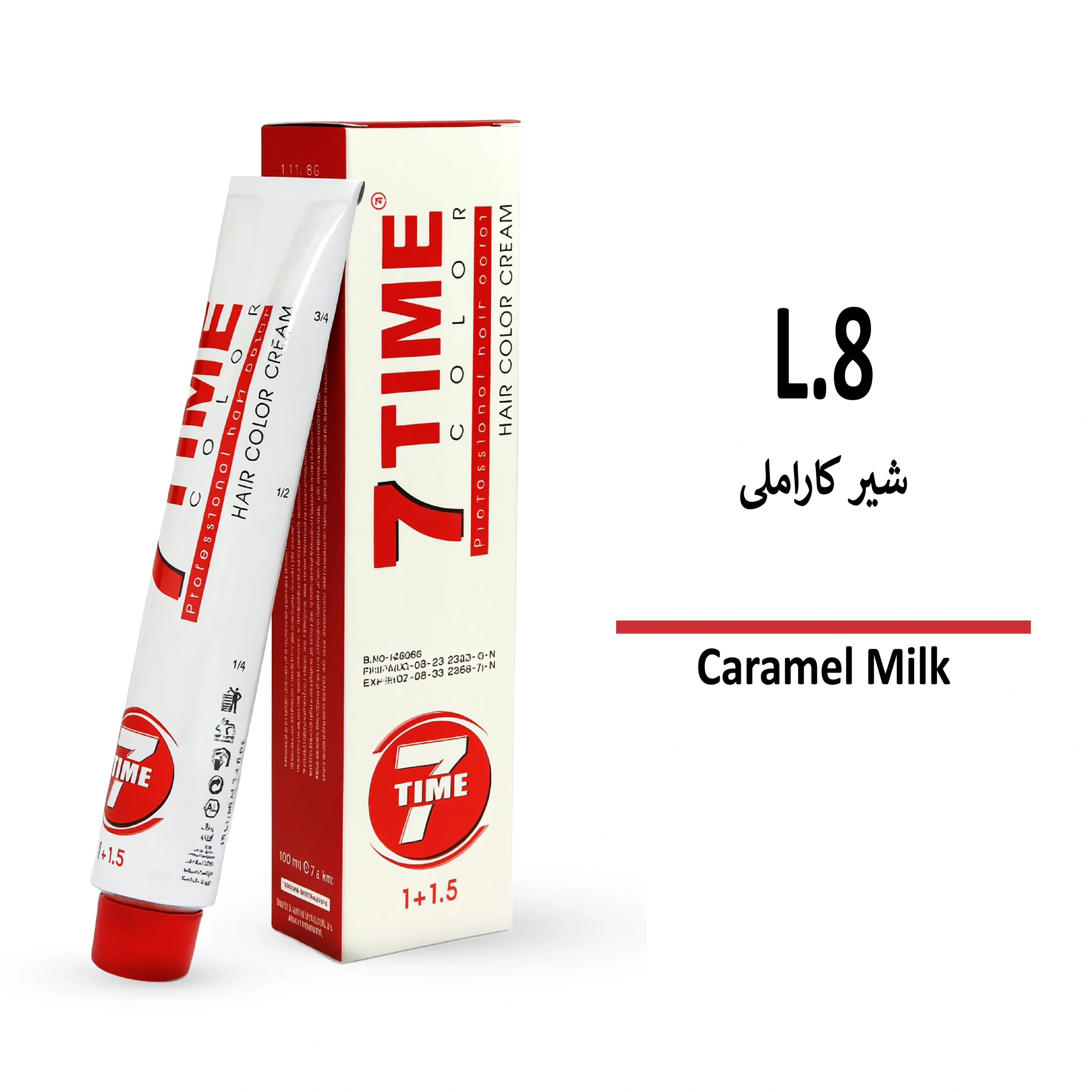 رنگ مو سون تایم شیر کاراملی L.8