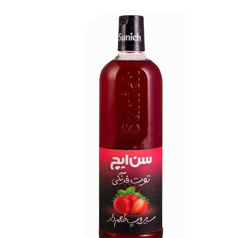 سیروپ سن ایچ توت فرنگی 