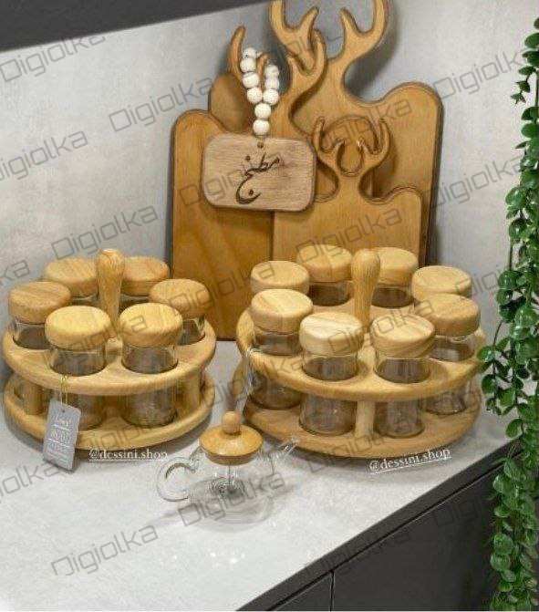 ادویه چرخان تخت گرد