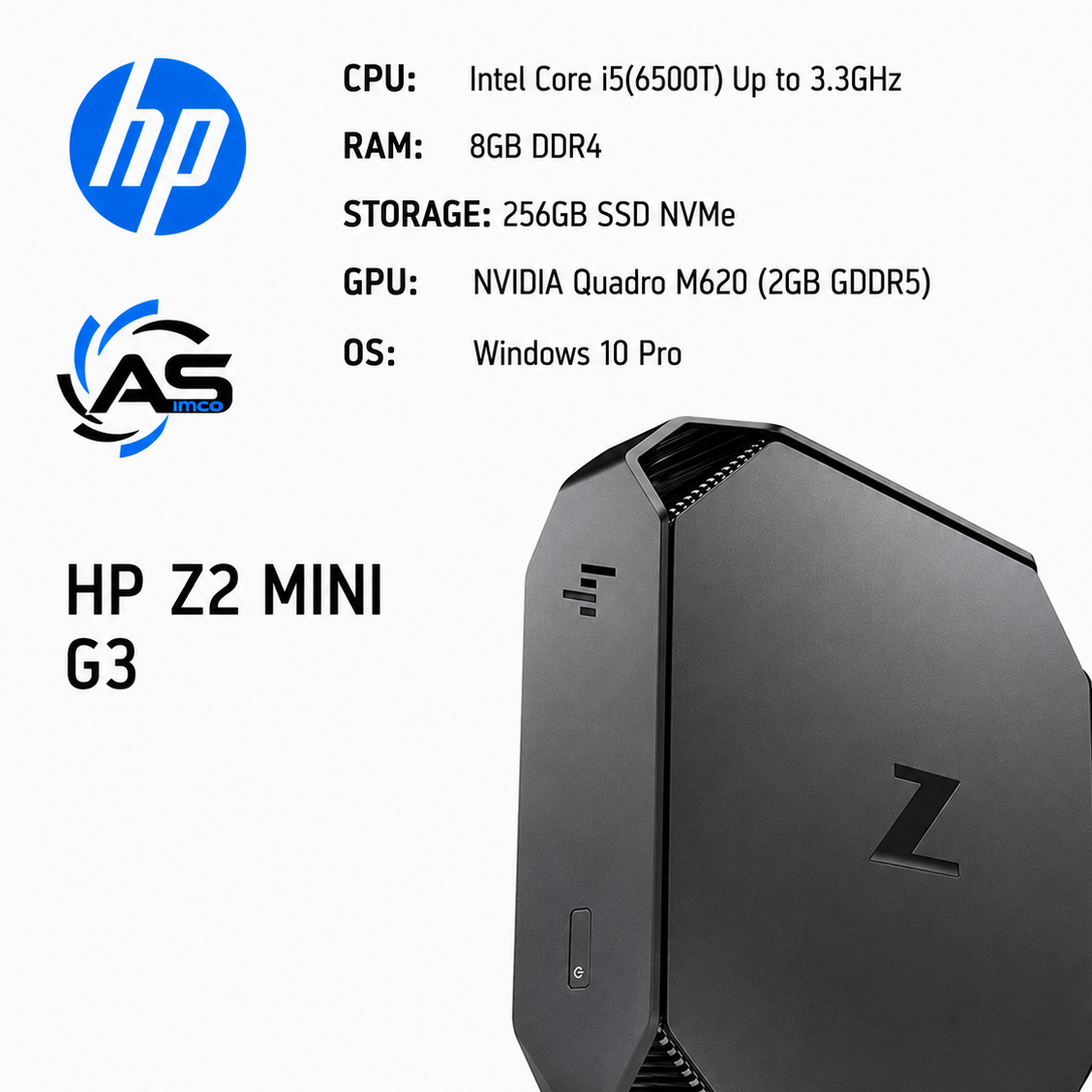 ورک استیشن کوچک HP Z2 MINI G3