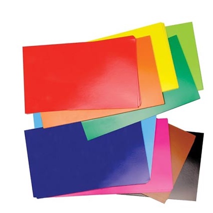 کاغذ رنگی دو رو ( 10 رنگ) آ3+ مقوا رنگی دو رو ( 10 رنگ) آ3