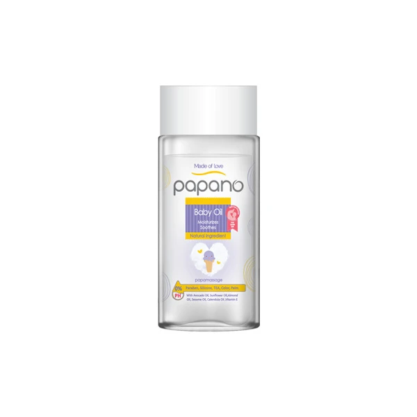 روغن ماساژ کودک پاپانو جهت ماساژ بدن 130 میلی لیتری