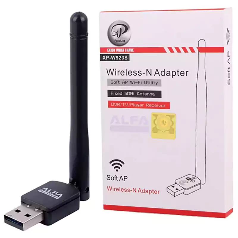 کارت شبکه USB آنتن بلند ایکس پی XP-W923