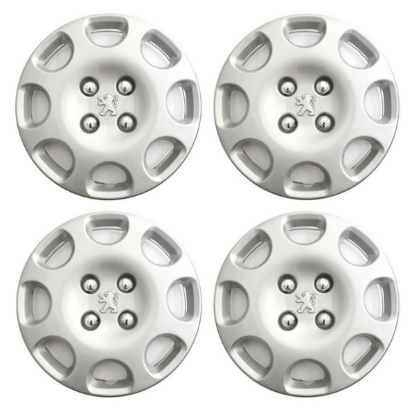 قالپاق چرخ مدل LOX-SD06 سایز 14 اینچ مناسب برای پژو 206 بسته 4 عددی