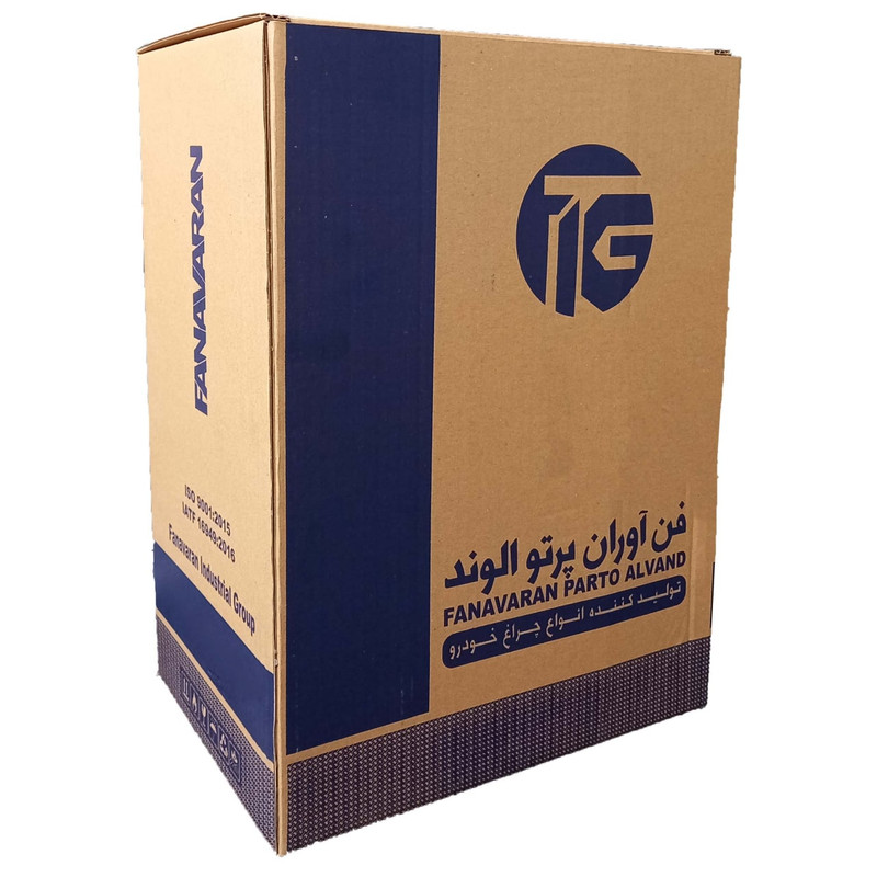 چراغ جلو راست خودرو فن آوران پرتو الوند مدل YM110 مناسب برای تیبا