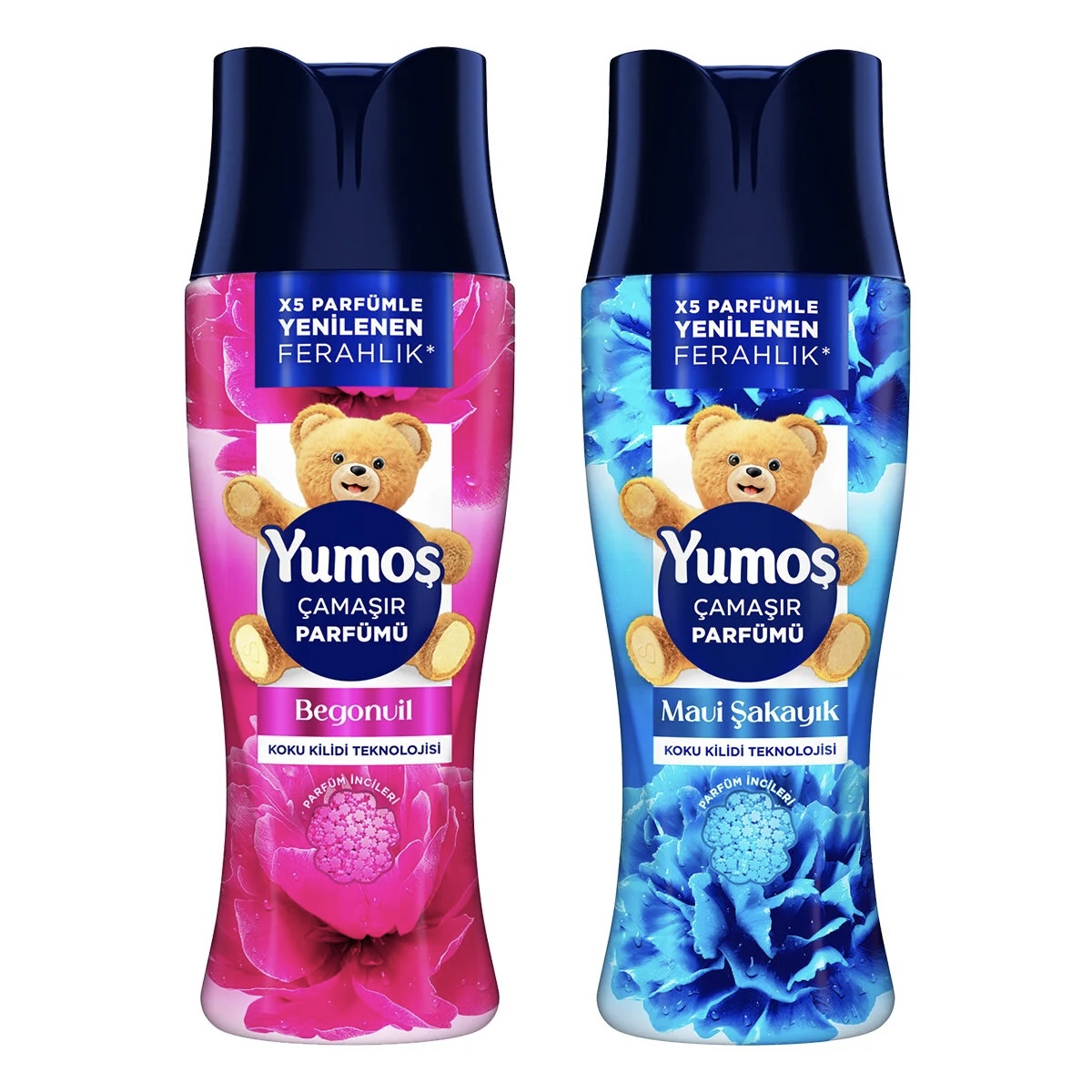 دانه های خوشبو کننده لباس یوموش با رایحههای مختلف 450 میل | Yumoş Çamaşır Parfümü Various Scents 450ml