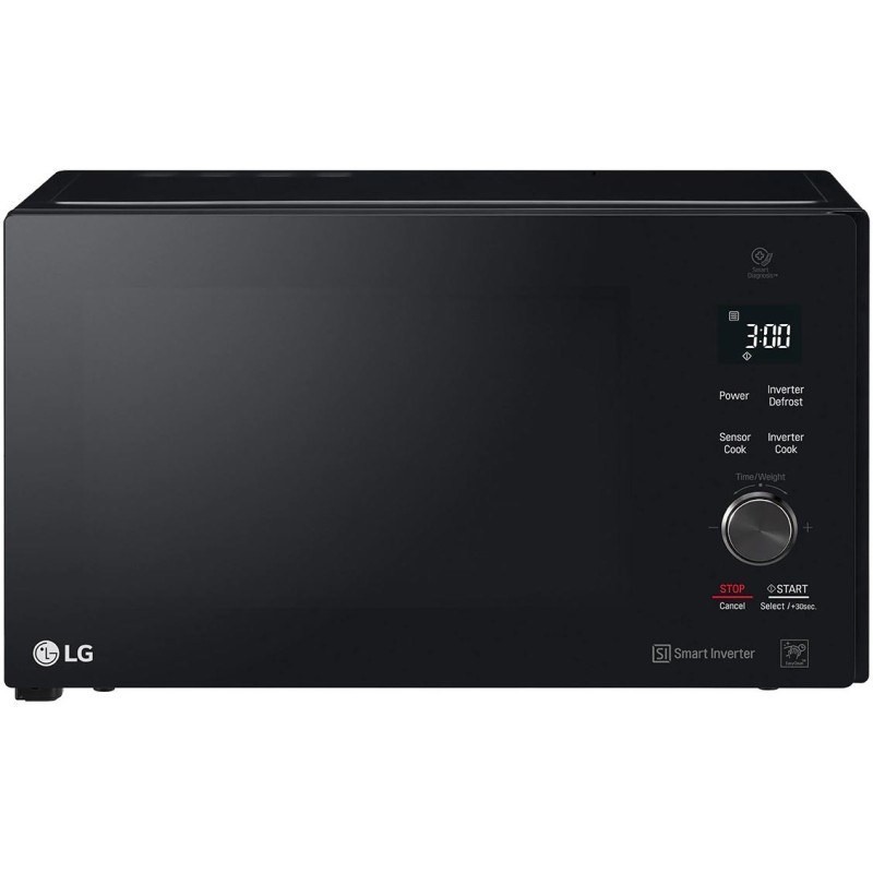 مایکروویو ال جی 42 لیتری رنگ دودی مدل MH8265dIS