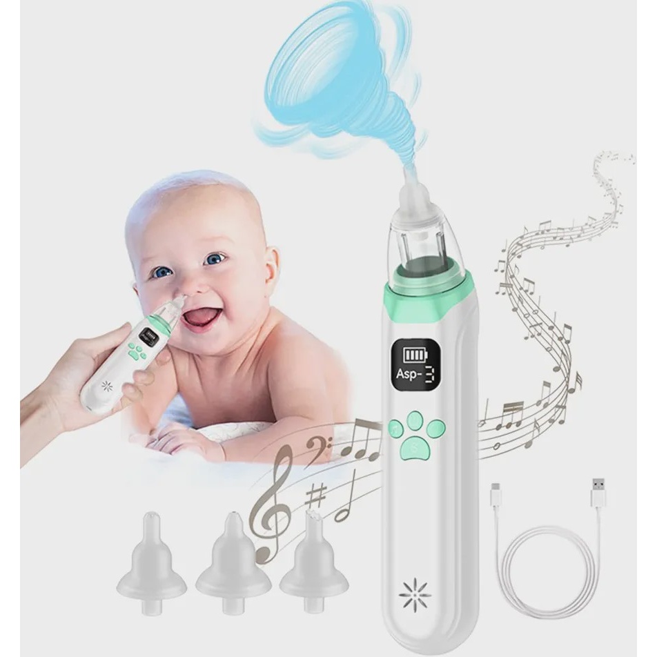دستگاه مکنده بینی برقی کم صدا Baby Nasal Aspirator. KA1001