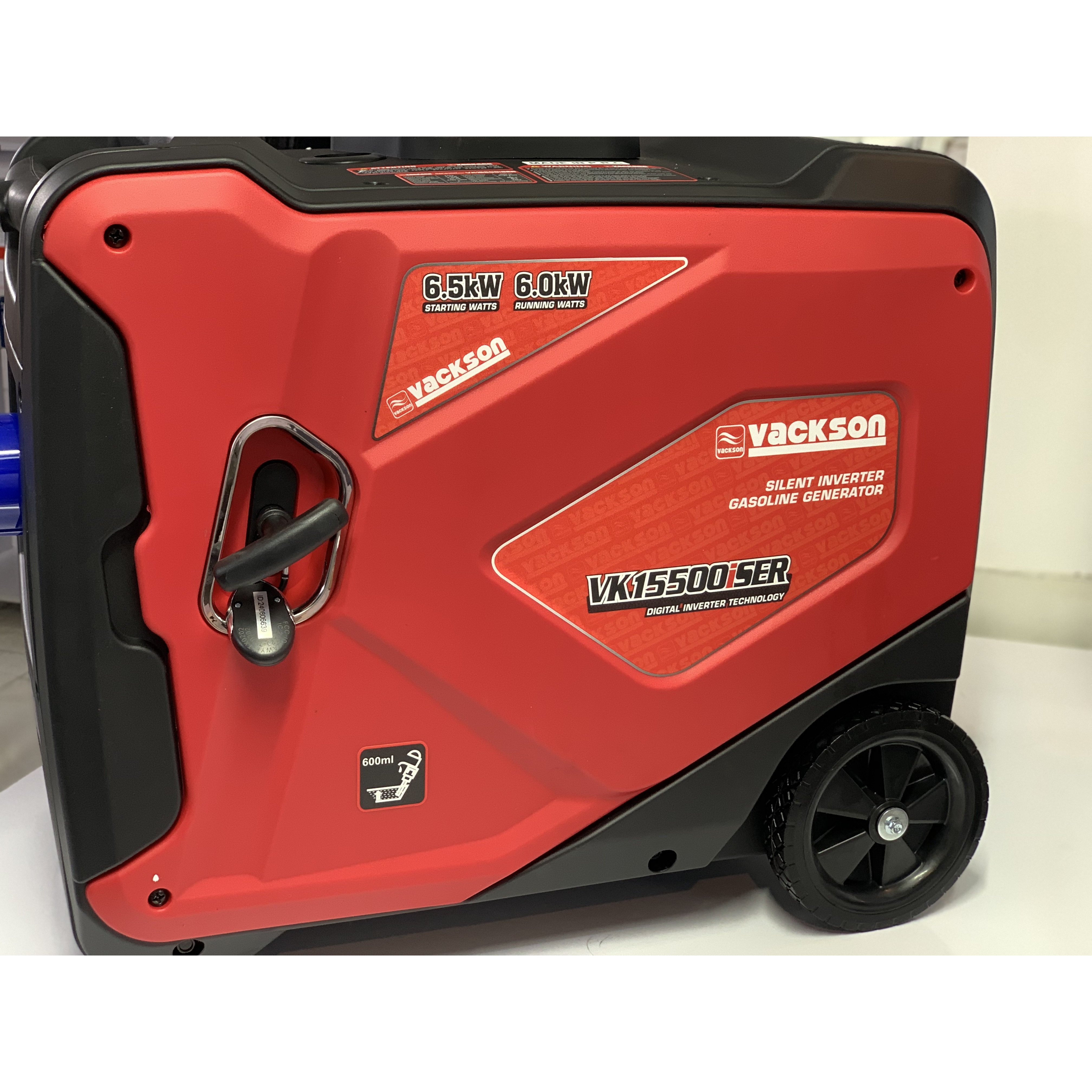 موتور برق واکسون با ضمانت اصل سایلنت 6.5 کیلو وات ریموت کنترل واستارتی مدلvk15500ISER