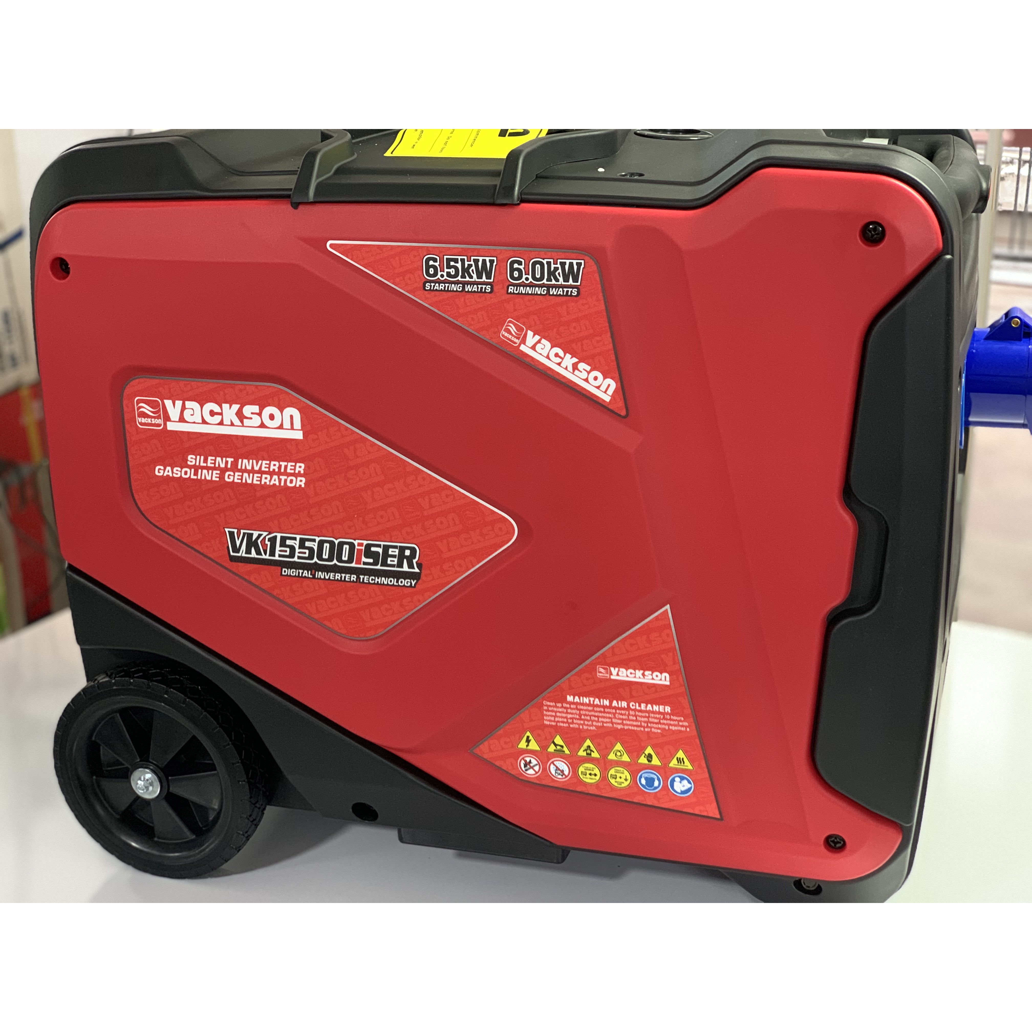 موتور برق واکسون با ضمانت اصل سایلنت 6.5 کیلو وات ریموت کنترل واستارتی مدلvk15500ISER
