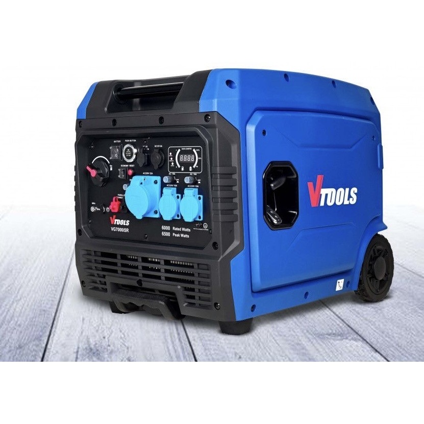 موتور برق 6 5 کیلو وات سایلنت وی تولز ریموت استارت مدل VG7000ISR