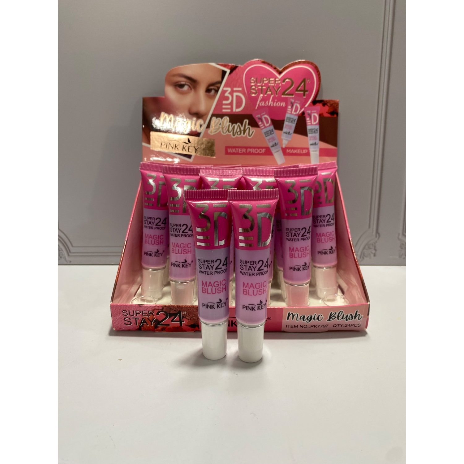 رژگونه حرارتی پینک کی