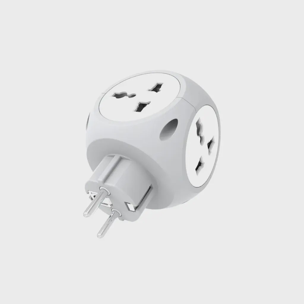 شارژر و تبدیل برق چند پورت Green Line مدل Multiport Travel Adapter 3500W