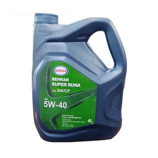 روغن موتور بهران مدل سوپر رانا 5w40 SN حجم 4 لیتر