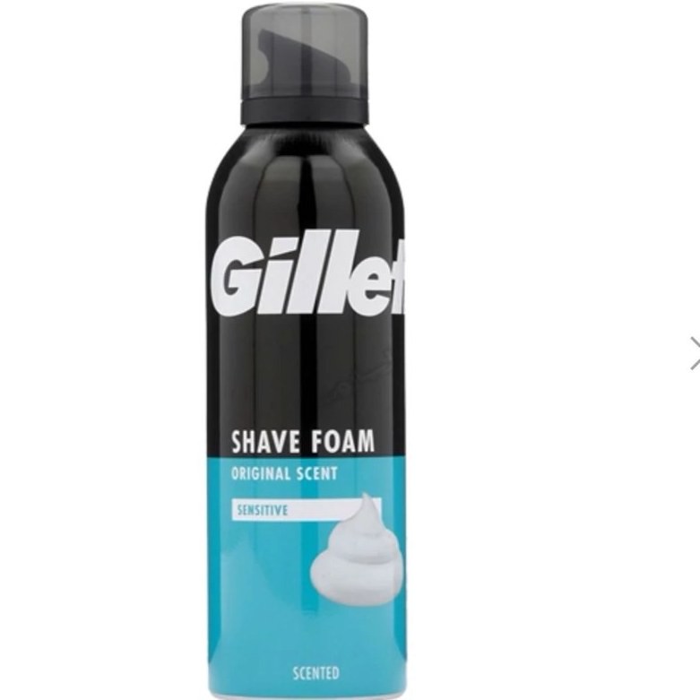 فوم اصلاح(کف ریش) ژیلت انگلستان مدل Gillette limettenduff حجم 200ml