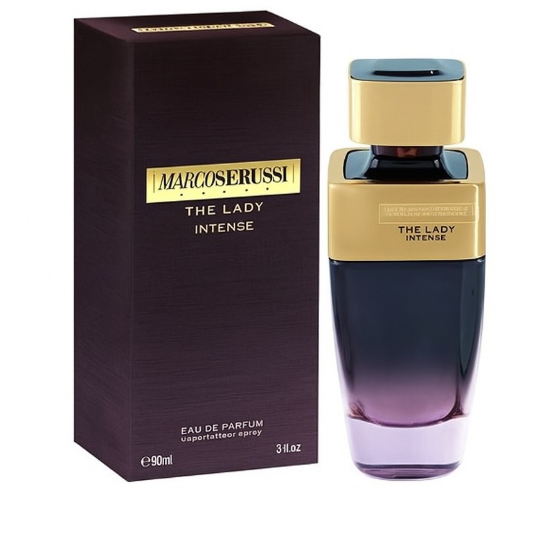 ادوپرفیوم زنانه مارکوسروسی مدل THE LADY INTENSE با رایحه معتدل حجم 90 میلی لیتر