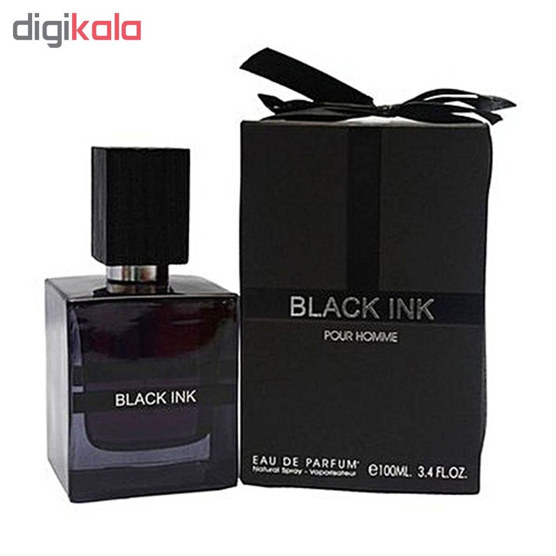ادوپرفیوم مردانه فراگرانس ورد مدل black ink حجم 90 میلی لیتر