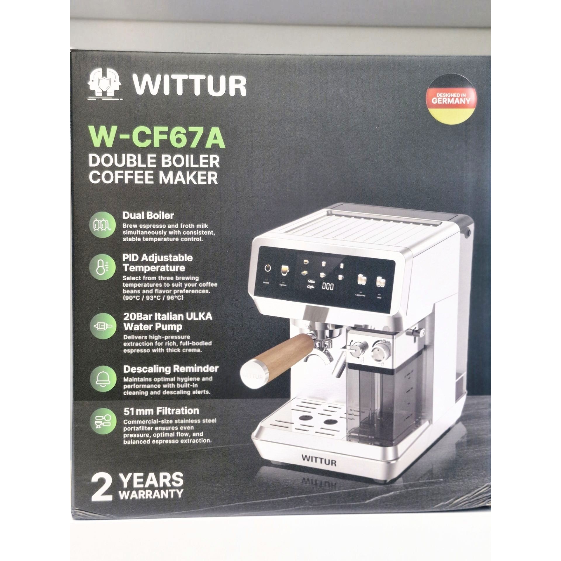 اسپرسوساز ویتور wittur cf67a