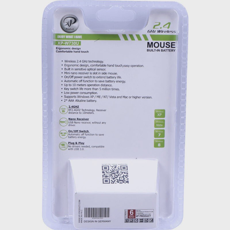 موس بی سیم ایکس پی پروداکت XP-W730U
