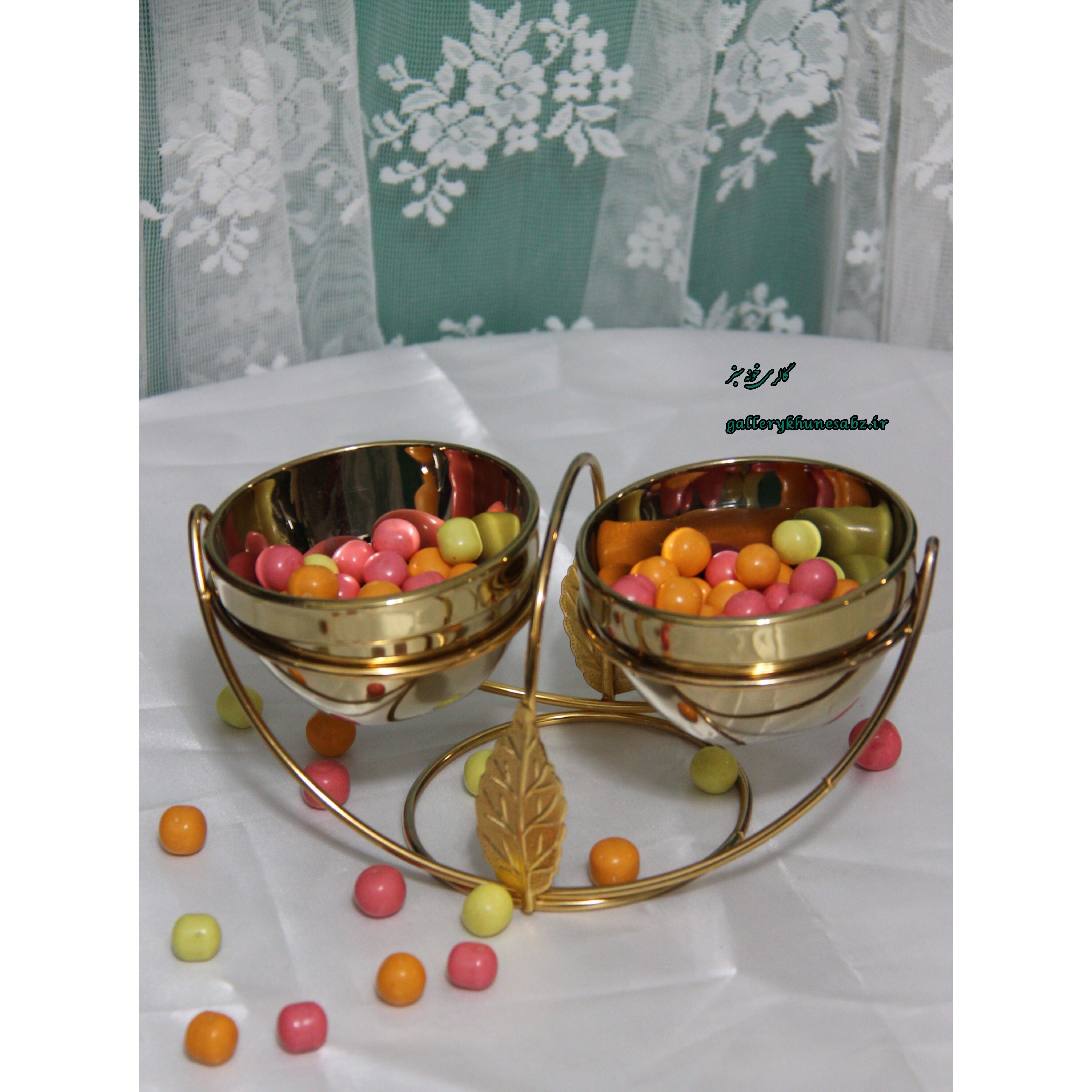 اردو خوری 2 خونه طلایی آبکاری فورتیک درجه یک