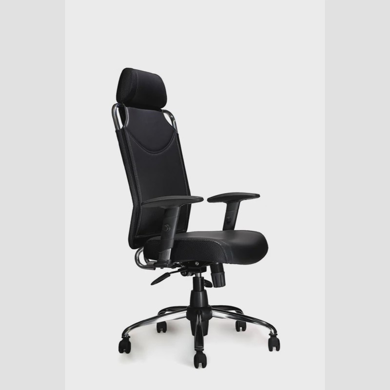 صندلی اداری مدیریتی M-680 plus برندکامپیران رسا