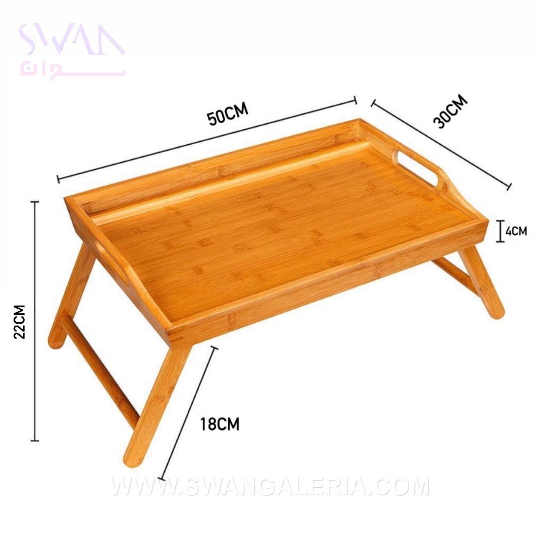 میز تاشو بامبو درجه 1