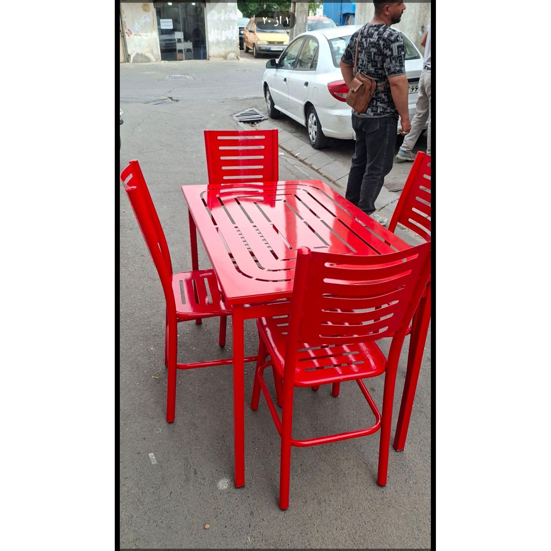 صندلی کافی شاپ کامپیران رسا 4نفره