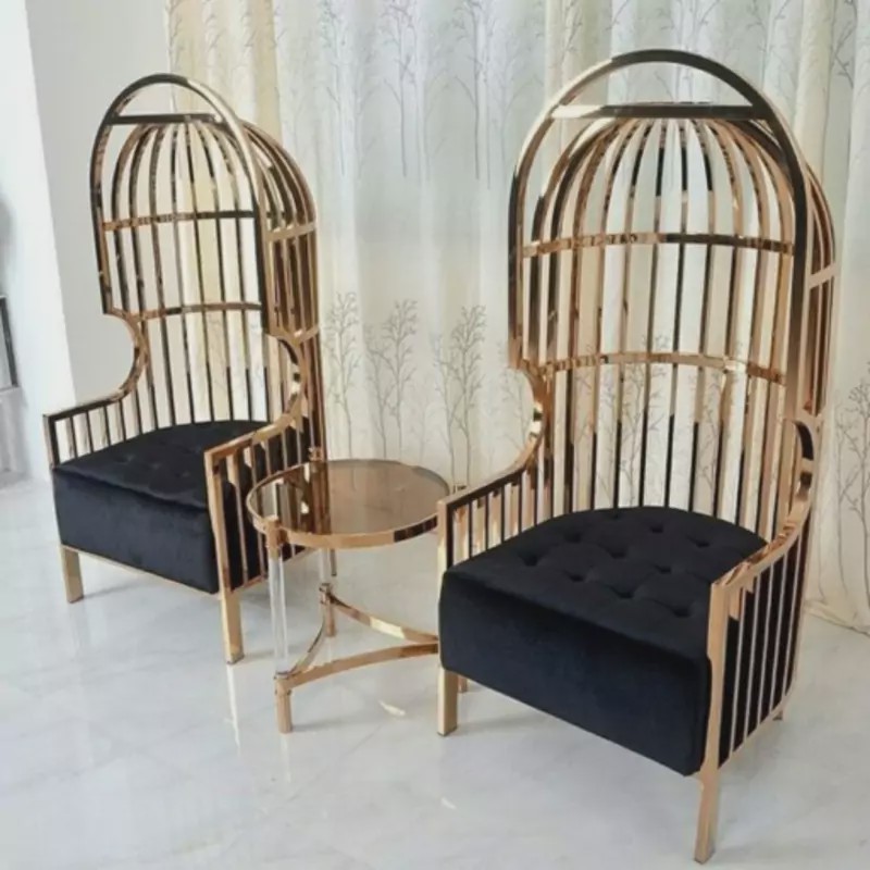 صندلی شاهنشین قفسی چتری سلطنتی