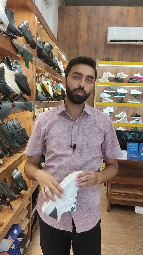 کفش اسپورت چرم زنانه مدل نسیم