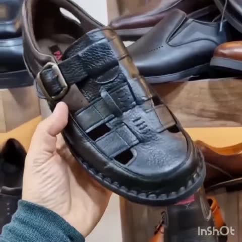 کلارک تابستانی تمام چرم سبک وراحت