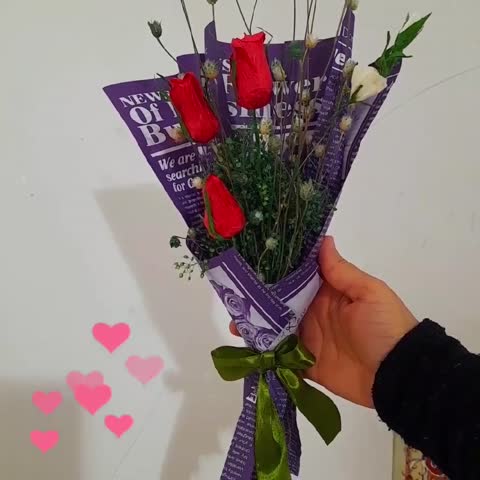 دسته گل رز مصنوعی اقتصادی