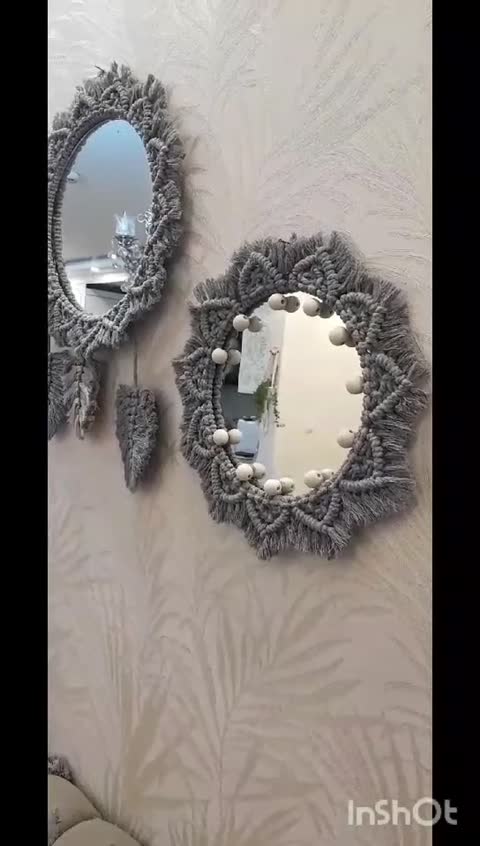 آینه مکرومه بافی (پس کرایه)