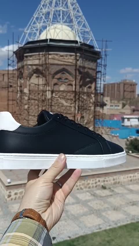 کتونی مردانه ونس برشکا مشکی بزرگ پا کیفیت بالا تا سایز 48