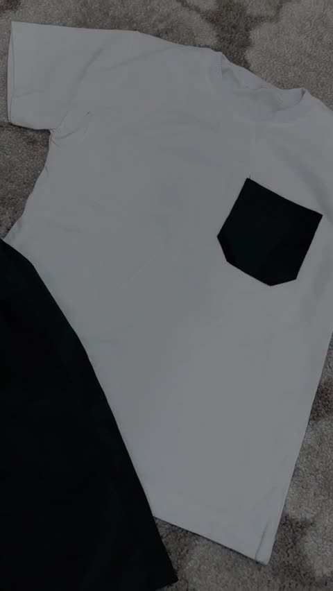 پیراهن شلوارک اسپرت سبز کهربایی (2 تا 8 سال)
