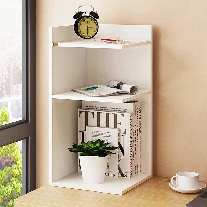  کتابخانه رومیزی دوطبقه MDF | شلف رومیزی کتاب